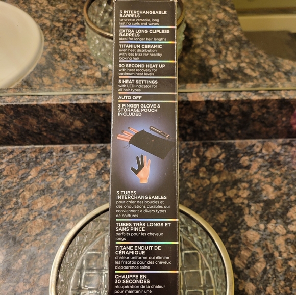 Conair Infinity Pro 3 Interchangeable Barrel Curling Wand - Picture 3 of 4